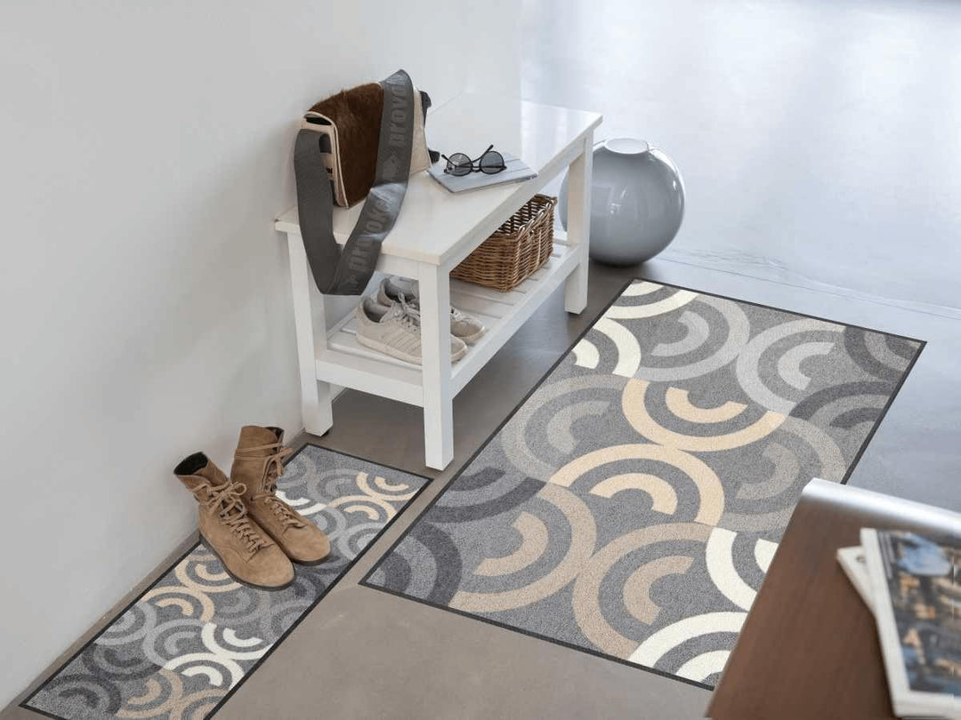 Salonloewe Fussmatte & Eingangsmatte Borrby City-chic in 30x100 cm - Schmutzfangmatte & Fussabtreter