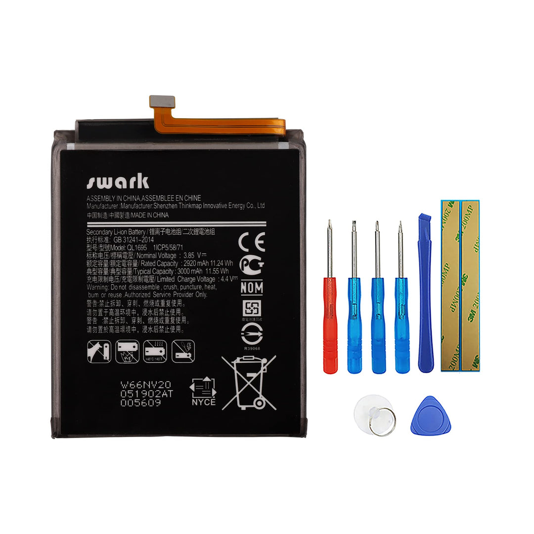 Swark QL1695 Akku Kompatibel mit Samsung Galaxy A01 SM-A015 & Samsung Galaxy A01 Core SM-A013 with T