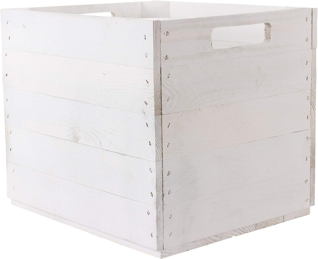 Obstkisten Online 4 Kisten für Kallax Regale Fachelement aus Holz für Regale - auch einzeln schöne D