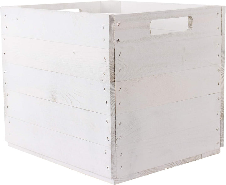 Obstkisten Online 4 Kisten für Kallax Regale Fachelement aus Holz für Regale - auch einzeln schöne D