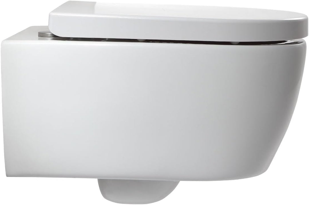 NEG WC-Sitz für Uno11RK, kurze Ausführung | Softclose, Quick-Release Weiss 44,2 cm - Klassik Uno11RK