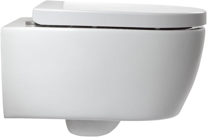NEG WC-Sitz für Uno11RK, kurze Ausführung | Softclose, Quick-Release Weiss 44,2 cm - Klassik Uno11RK