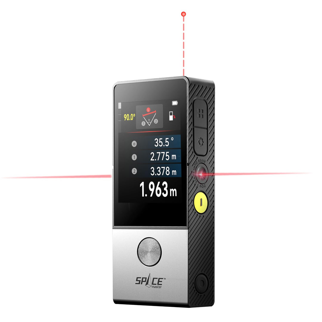 MiLESEEY D9 Pro Laser-Entfernungsmesser mit visueller Ausrichtungsanzeige, 100m professionelles Lase