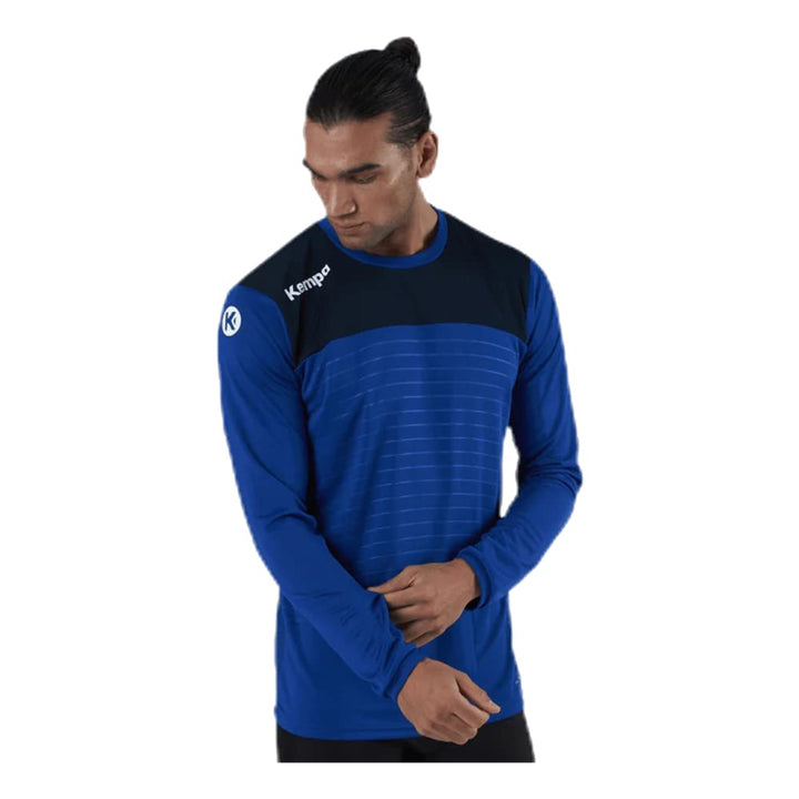 Kempa Herren Emotion 2.0 Langarmshirt Longsleeve, royal/Marine, L