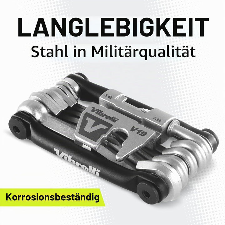Conwinart Bike Multi Tool - Performance Bicycle Multitool 19 Werkzeuge, 19 Werkzeuge