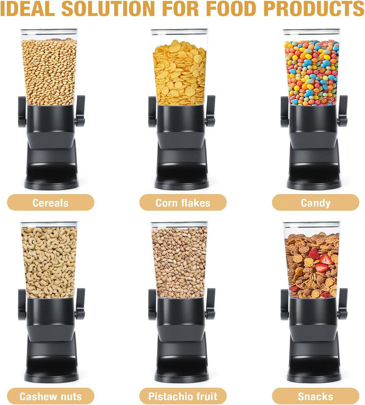 Tokokimo Müslispender, Zerkleinert Keine Cerealien Beim Ausgeben, 3,2L Cereal Dispenser & Cornflakes