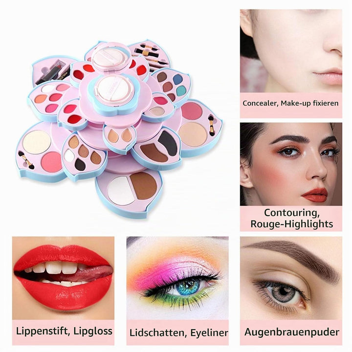 FantasyDay 40 Farben Multifunktions Exquisite Kosmetik Geschenkset Make-up Schmink Kit für Gesicht,