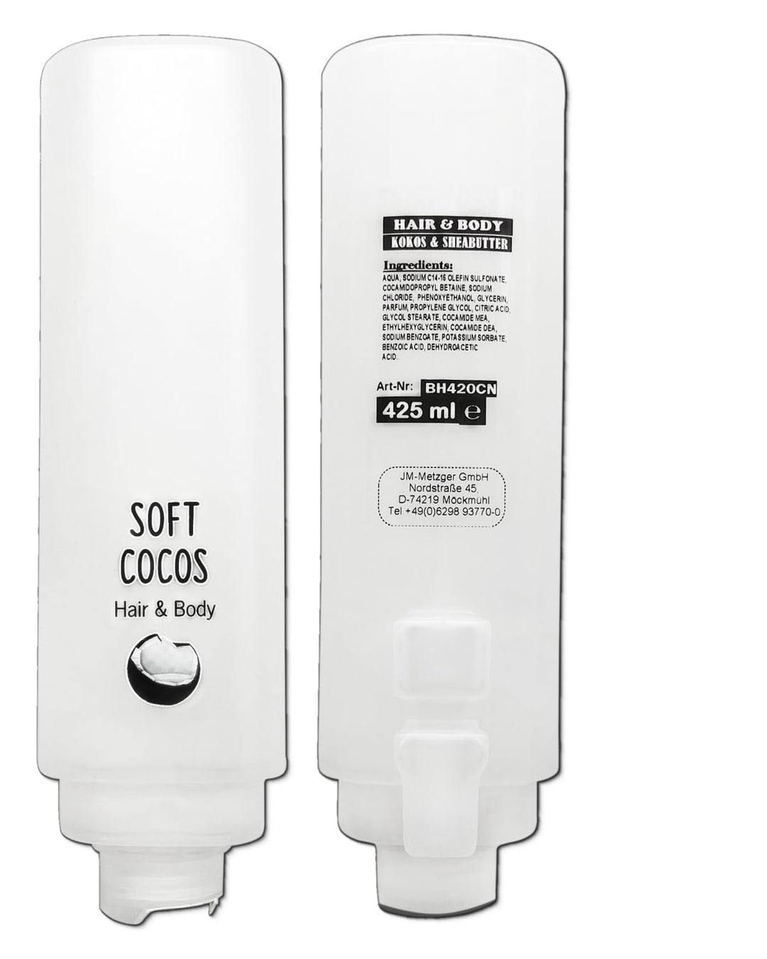 SET: Professionelles Shampoo-Duschgel-Set –12x425 ml–verschied. Düfte+4x Hlterung in verschied. Farb