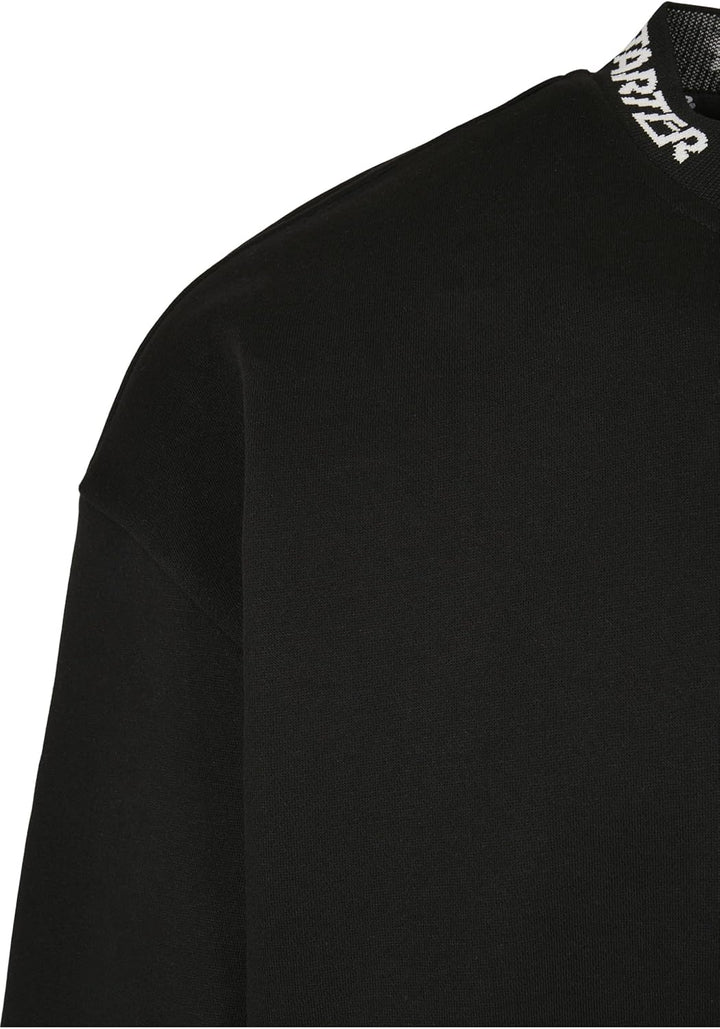STARTER BLACK LABEL Herren Starter Jaquard Rib Crewneck XXL Schwarz, XXL Schwarz