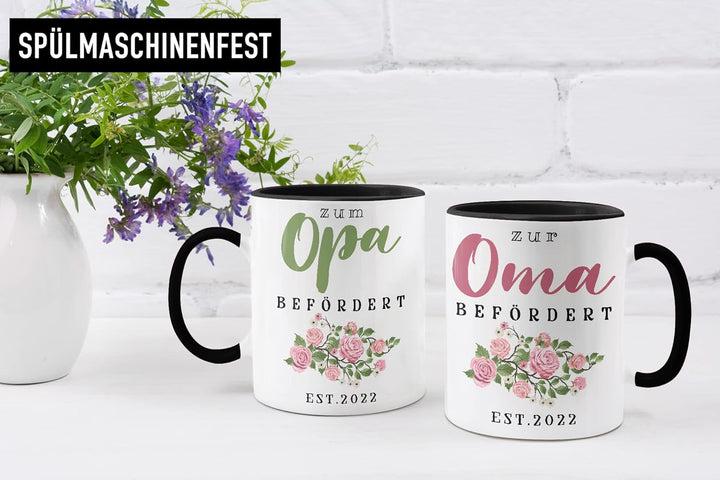 Trendation - Ihr werdet Oma und Opa 2022 Geschenke Schwangerschaft Verkünden Überraschung Baby Du Wi