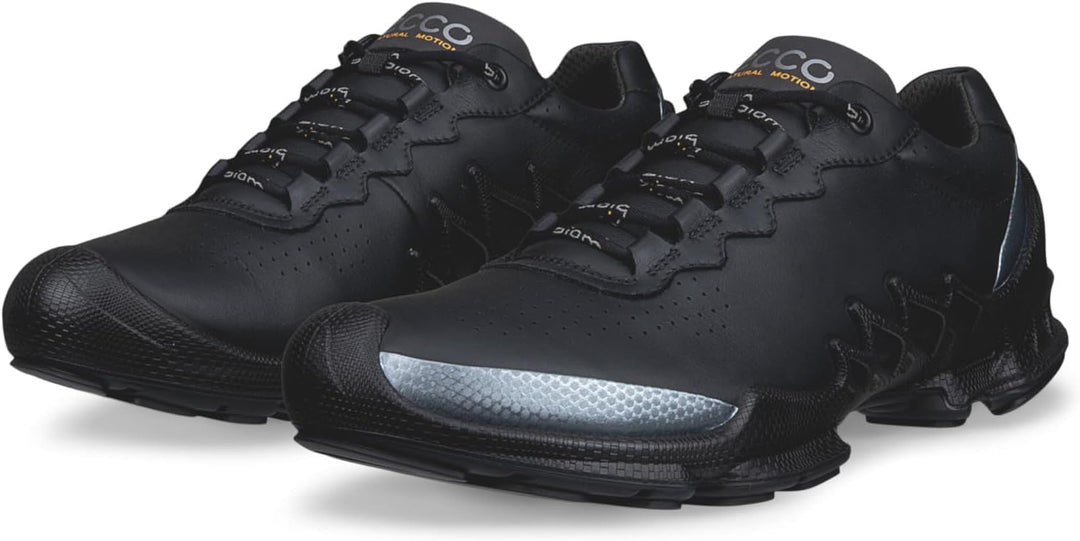 ECCO Herren Biom AEX 39 EU Schwarz Silber, 39 EU Schwarz Silber