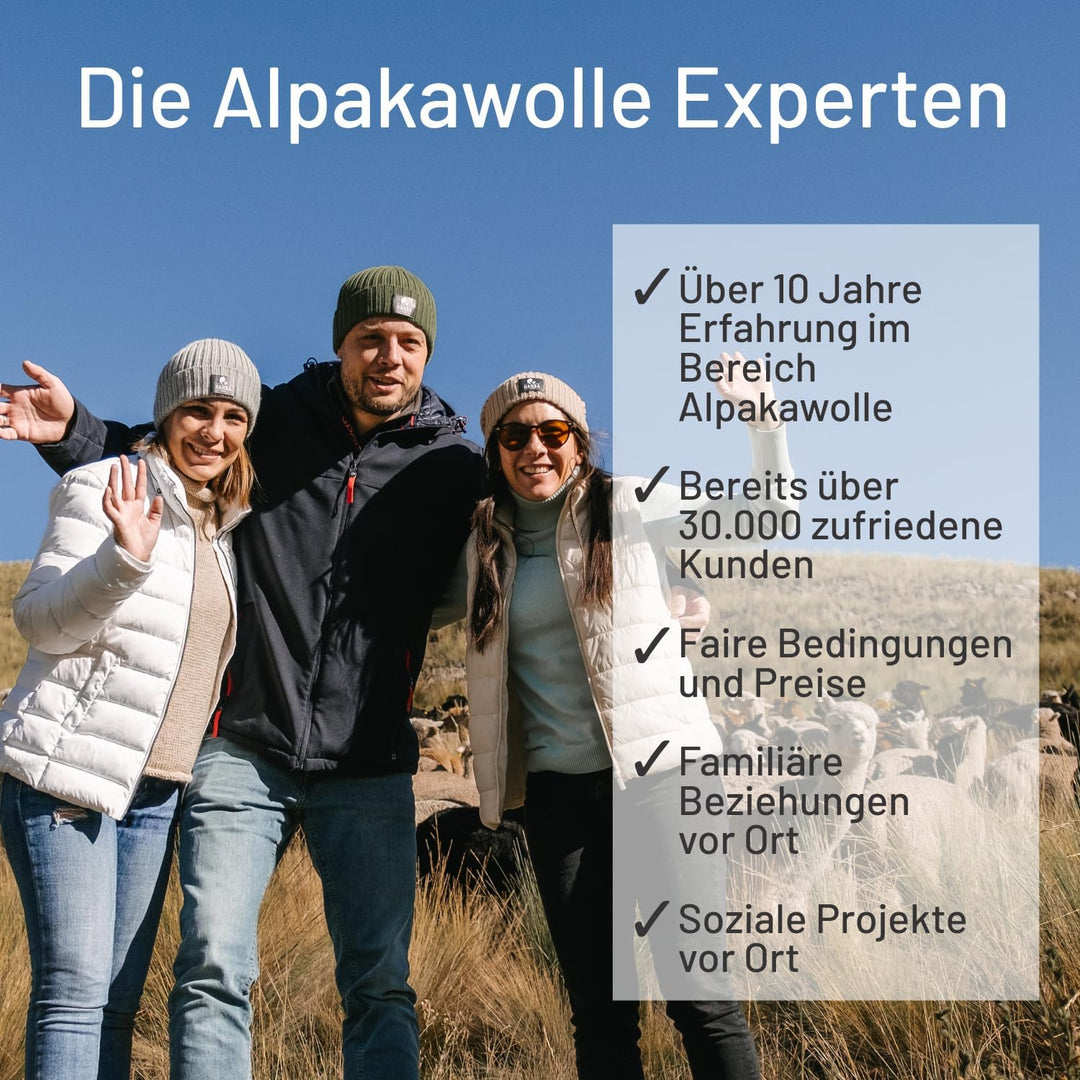 HANSA-FARM | 100% Baby Alpakawolle in 50+ Farben (kratzfrei) - 300g Set (6 x 50g) - weiche Alpaka Wo