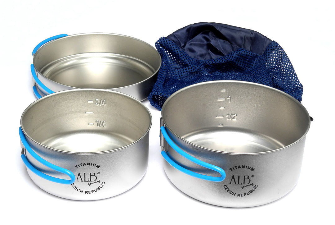 ALB Titanium Camping Cook Set - 3-teilig