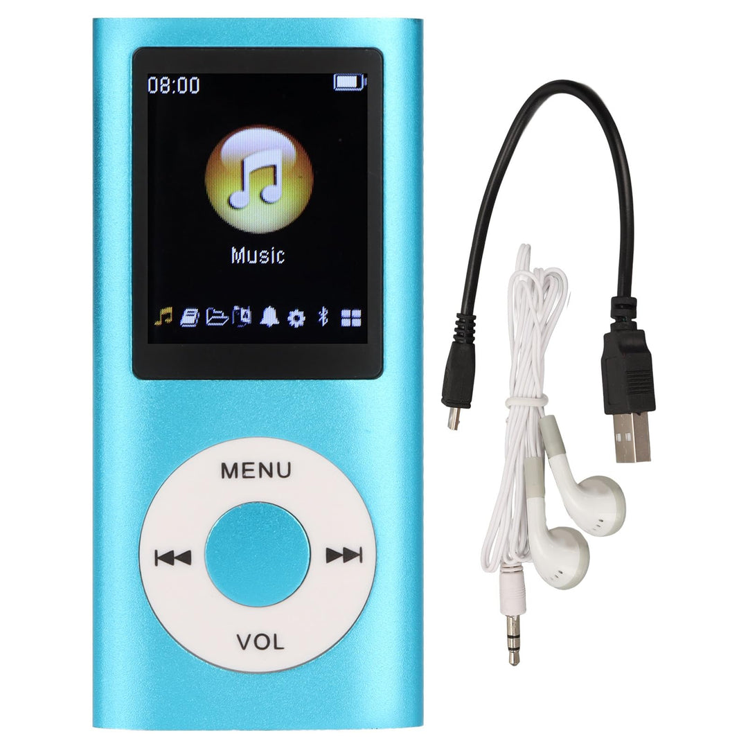 Digitaler, Kompakter und Tragbarer MP3-Player, Unterstützt 64 GB Speicher, 8 Stunden Langes Standby,