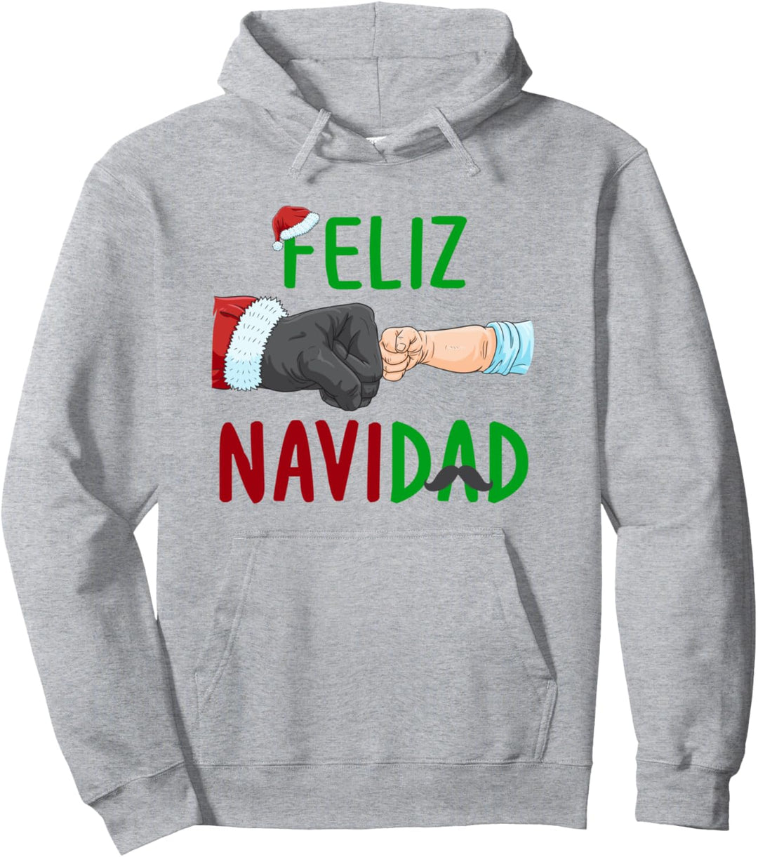 Papa Feliz Navidad Weihnachten Vater Geschenk Pullover Hoodie