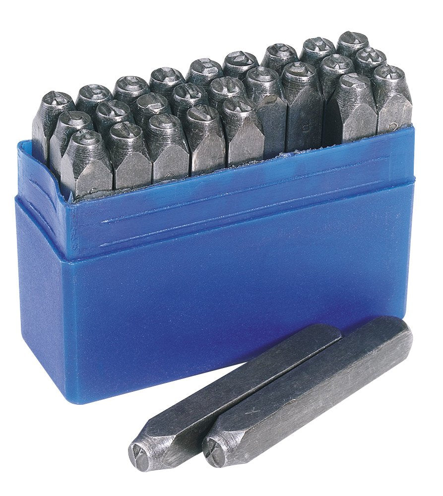 Draper Stempelsatz Buchstaben A - Z 3/16", 3/16"