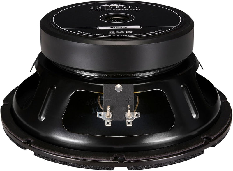 Eminence American Standard Delta-10A Pro Audio Lautsprecher, 10 Zoll, 350 Watt bei 8 Ohm 350 W, 8 Oh