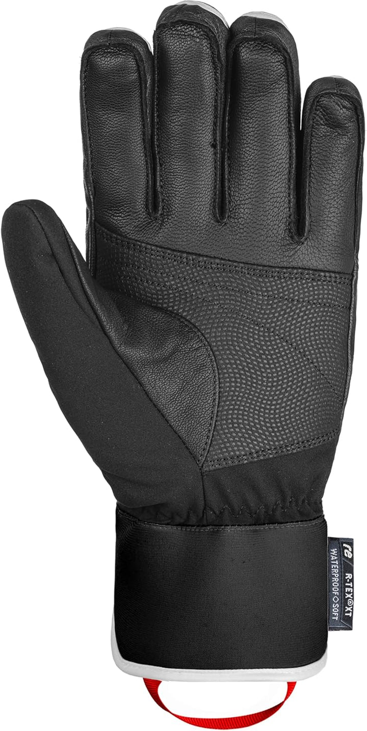 Reusch Herren Mastery Handschuhe 7.5 7745 Black/White/Fire Red, 7.5 7745 Black/White/Fire Red