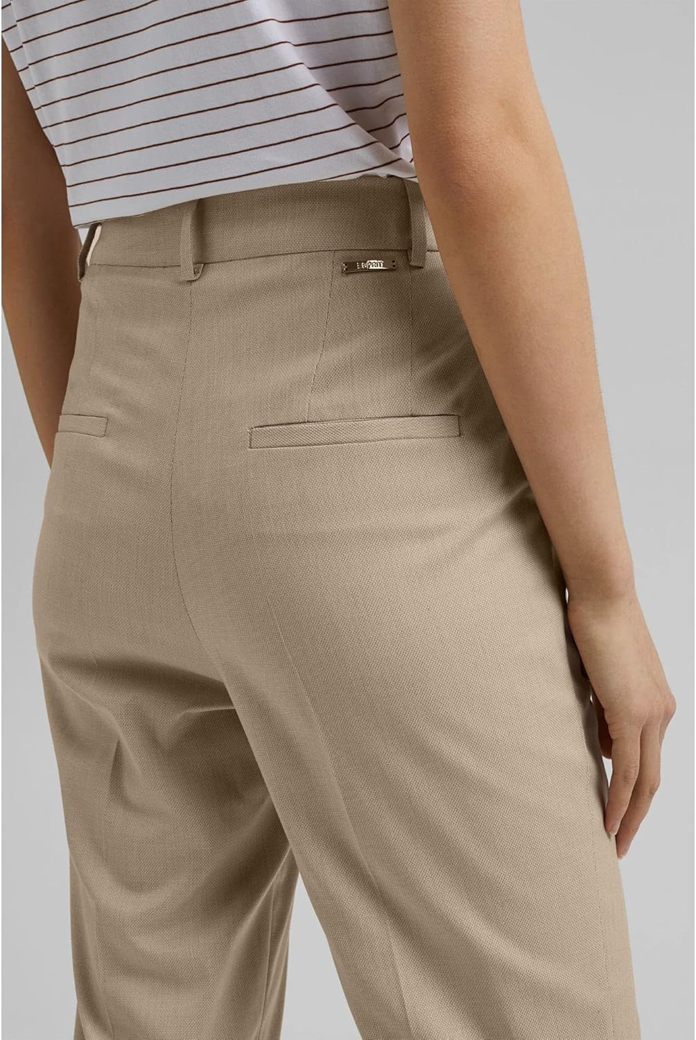ESPRIT Damen Hose, 270/Beige