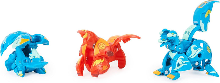 BAKUGAN 'Evolutions' Starter Pack mit 3 Bälle (Ultra Aquos Howlkor, Basic Pyrus Pegatrix, Basic Aquo