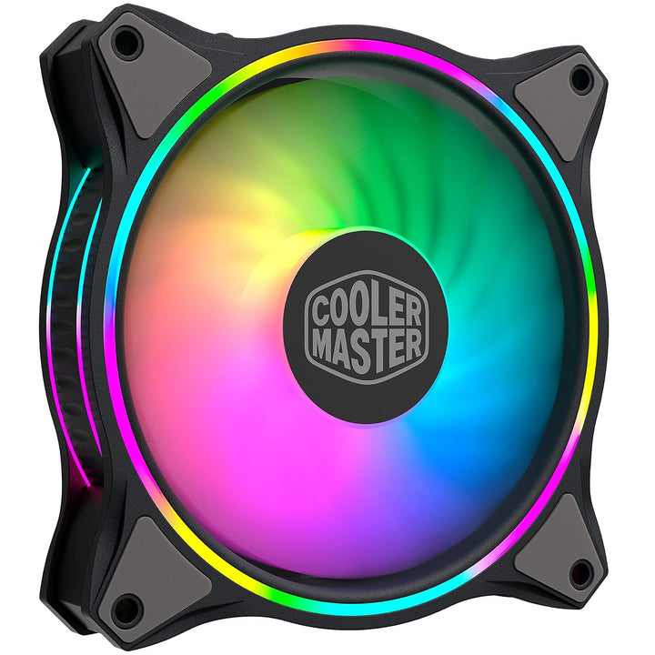 Cooler Master MasterFan MF120 Halo ARGB - Dual Ring adressierbare RGB-Beleuchtung, Gehäuse und Kühlu