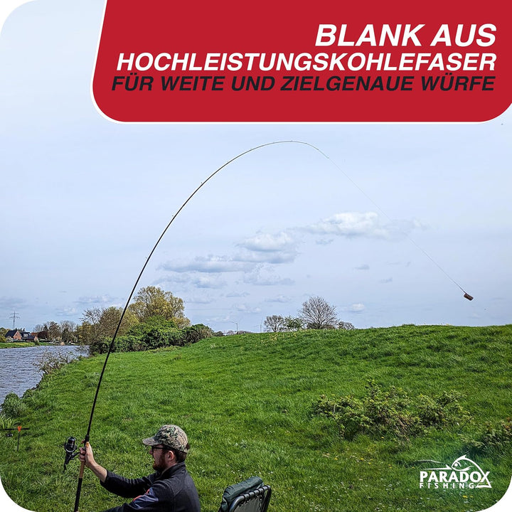 Feederrute 3,3m Wg. 90g I 3,6m 120g I Method Feeder Rute Angelrute Feederruten zum Angeln mit Futter