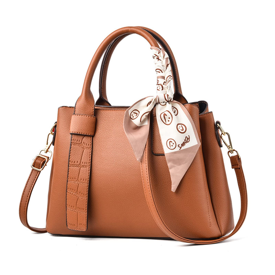NICOLE & DORIS Damen Handtasche Modern Schultertaschen PU Leder Henkeltasche Elegante Frauen Umhänge