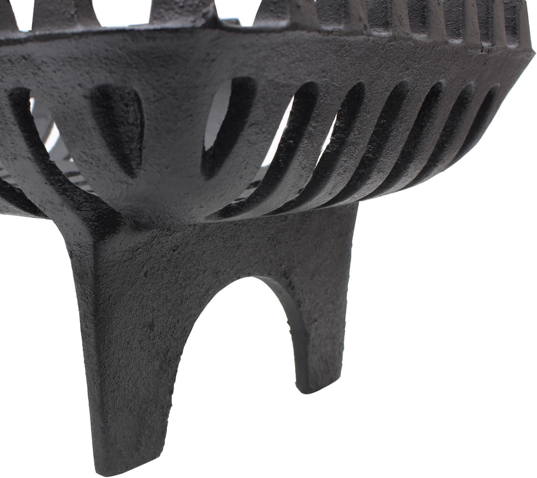 JVL Arden Kamin-Grillrost aus Gusseisen, 40,6 cm, Schwarz, 37 x 27 x 16 cm, Arden