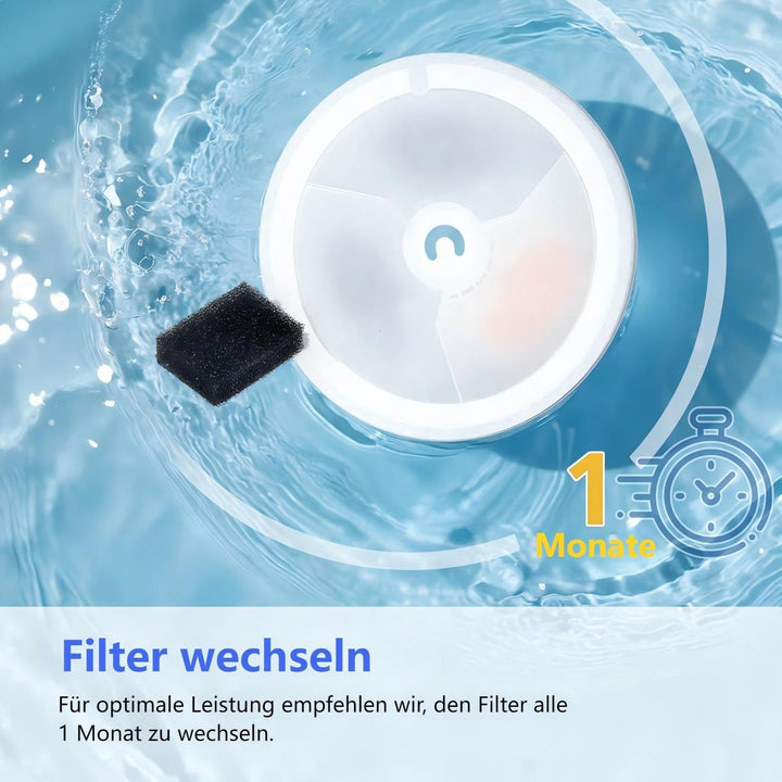 Katzenbrunnen Filter 10 Stück Filter Unit 3.0 für Eversweet Solo SE/Solo 2/3 Pro/3 /2s Katzen Trinkb