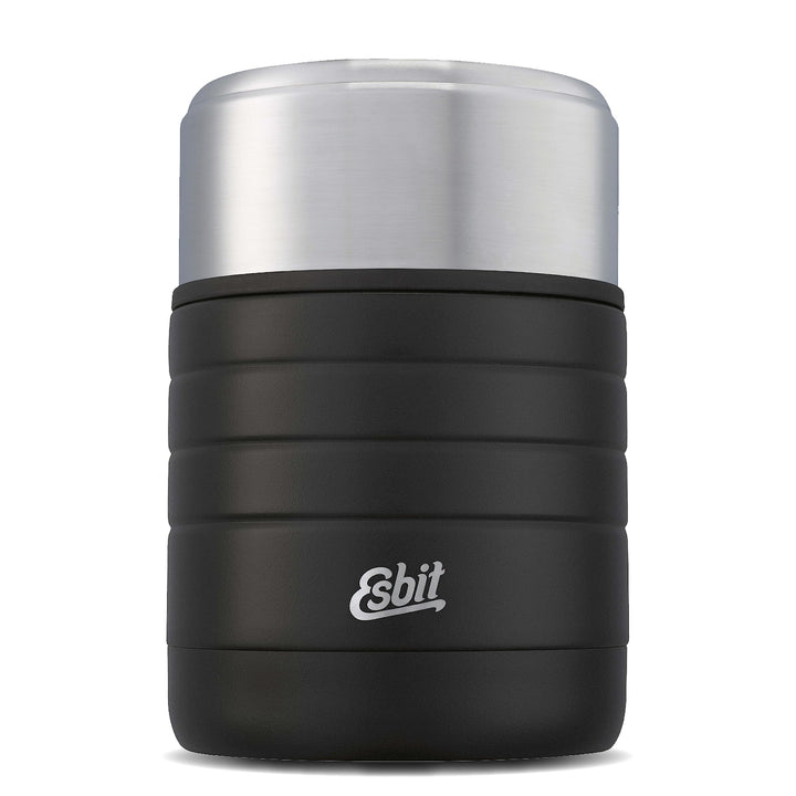 Esbit Thermobehälter Majoris für Essen - Warmhaltebehälter 600 ml in Schwarz - aus Edelstahl für war