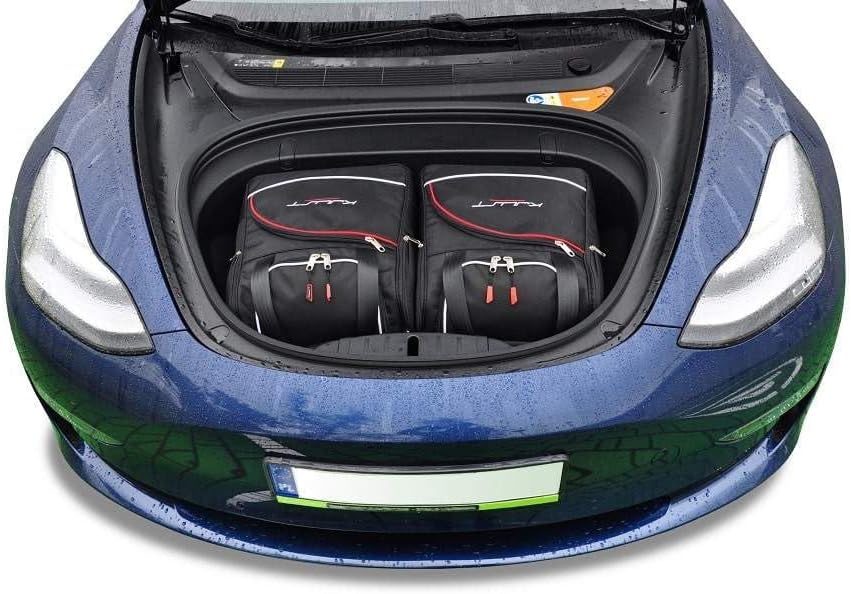 KJUST Dedizierte Reisetaschen 2 stk kompatibel mit TESLA MODEL 3 EV I 2017-2020