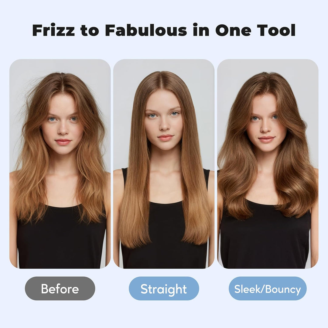 Farery Thermobürste, Thermal Brush, 60mm Heisse Bürste für lockeres & voluminöses Haar, Keramik-Turm