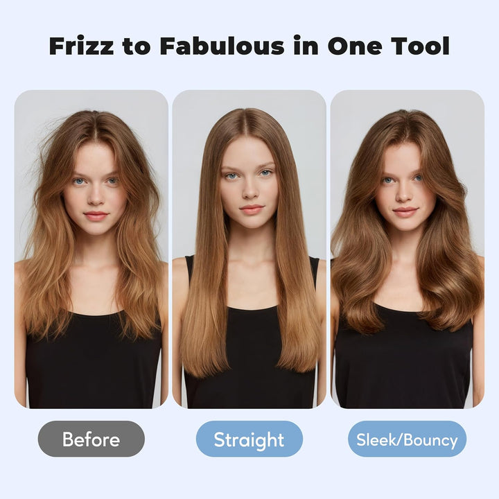 Farery Thermobürste, Thermal Brush, 60mm Heisse Bürste für lockeres & voluminöses Haar, Keramik-Turm