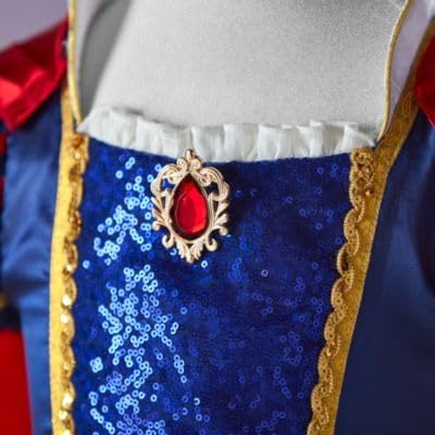 Disney Store Official Snow White Costume for Kids 5-6 Jahre, 5-6 Jahre