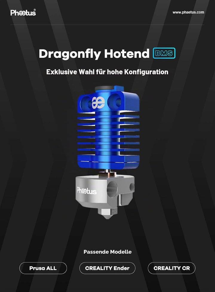 Phaetus Dragonfly Hot-End BMS