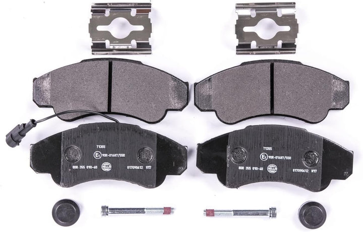 HELLA PAGID 8DB 355 010-401 Bremsbelagsatz - T1355 - Dicke/Stärke: 19.1mm - Bremssystem: Brembo - mi