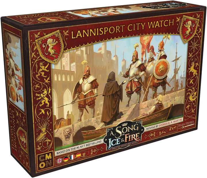 CMON | A Song of Ice & Fire – Stadtwache von Lennishort | Erweiterung | Tabletop | 2 Spieler | Ab 14