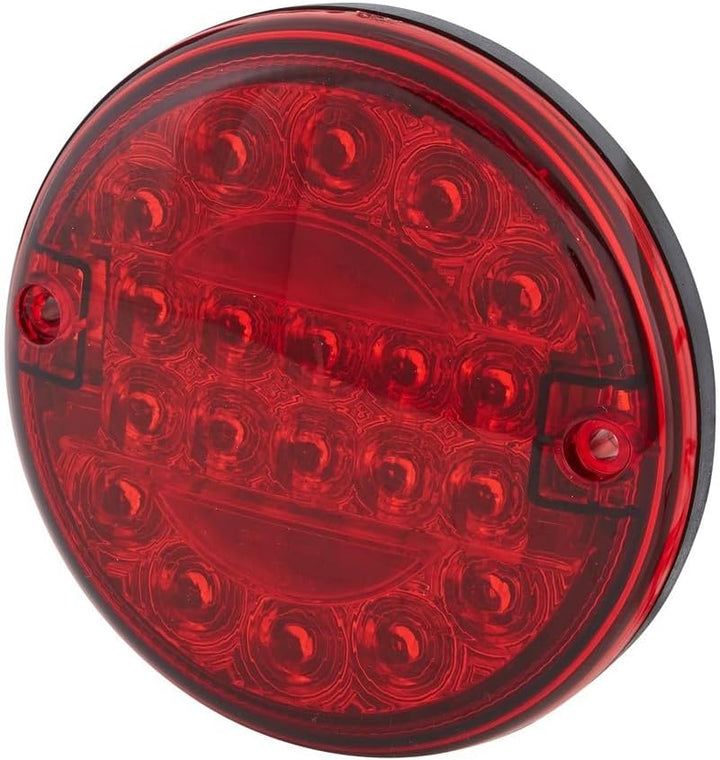 HELLA - Nebelschlussleuchte - Valuefit - LED - 24/12V - Anbau - Lichtscheibenfarbe: rot - Kabel: 300