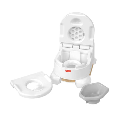 Fisher-Price HBX68 - 4-in-1 Premium Töpfchen – mitwachsendes Töpfchen, mit realistischen Geäruschen