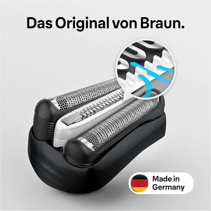 Braun Series 3 Scherkopf, Elektrorasierer, Ersatzscherteil kompatibel mit Rasierer Herren Series 3 P