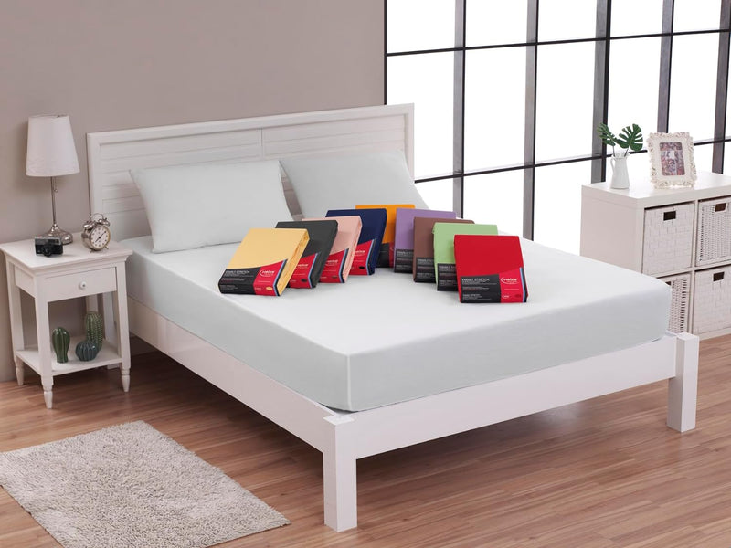Heike das hochelastische Spannbettlaken Multistretch 92% Mako-Baumwolle 8% Elastan Deutsche Markenqu
