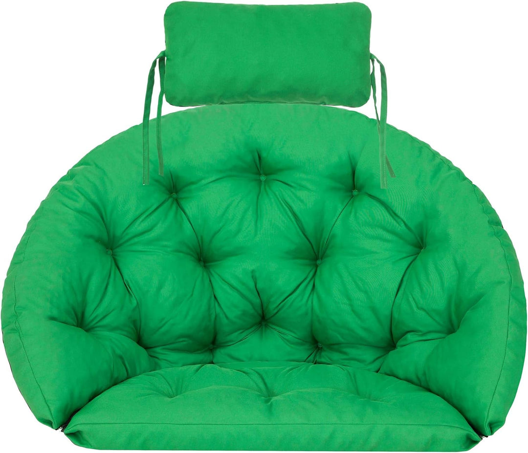 Bjird Hängesessel Kissen, Polster, Auflage für Polyrattan & Rattan Hängeschaukel, Sitzauflage für Hä