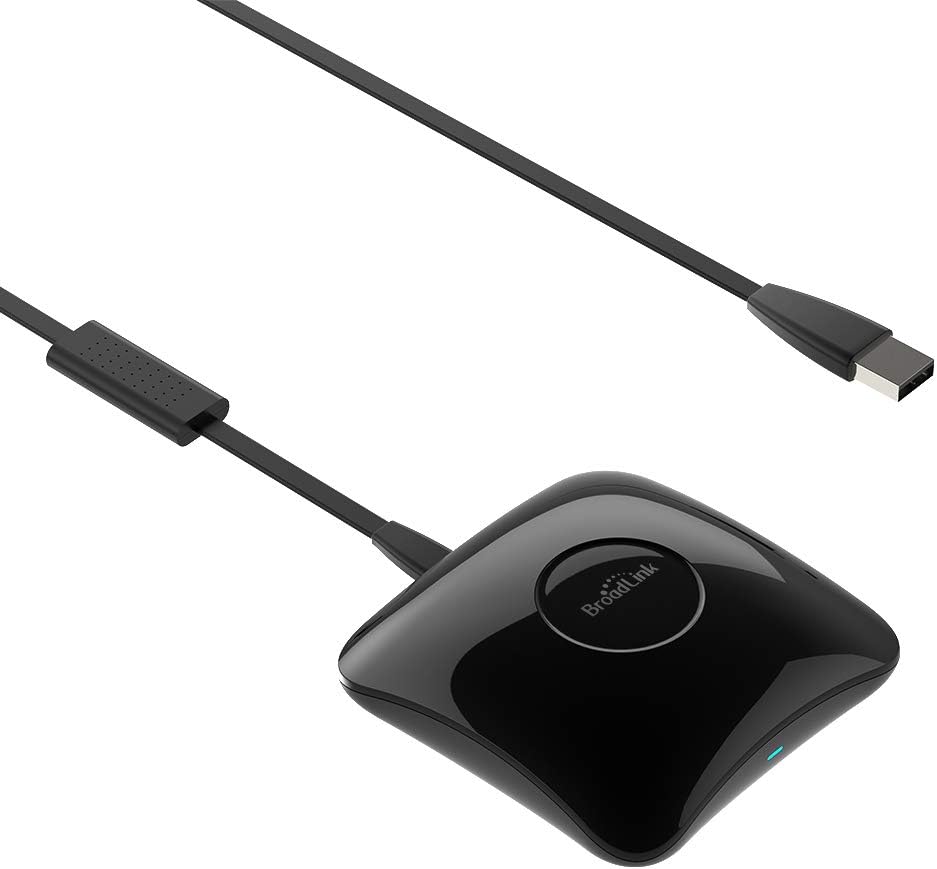BroadLink RM4 Pro S und Sensorkabelsatz, universeller RF IR-Fernbedienungshub mit USB-Kabel Temperat