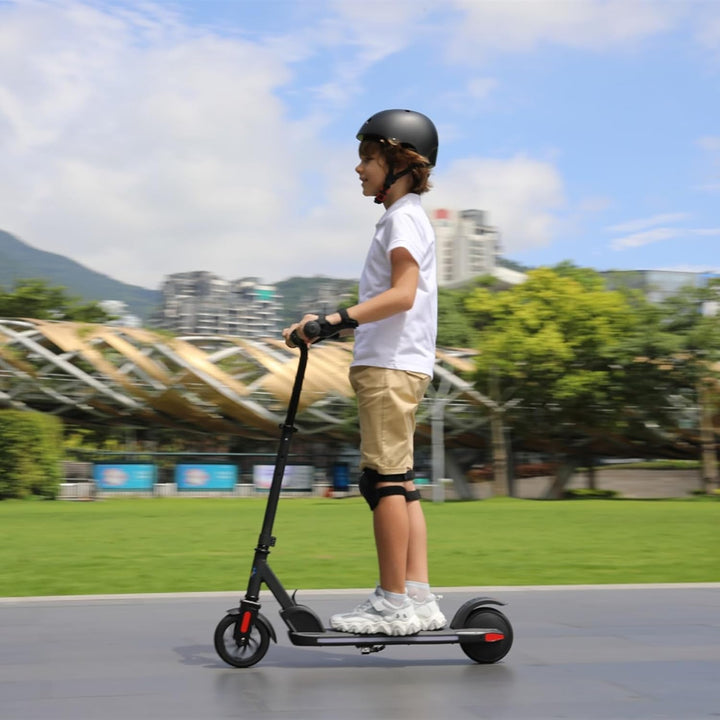 Caroma E Scooter für Kinder Alter 6-14, 150W/180W Motor, 16 km/h, 80 mins Fahrzeit, einstellbare Ges