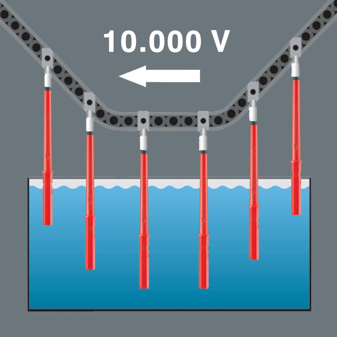 Kraftform Kompakt VDE 60 i/62 i/65 i/18, 18-teilig, Wera 05347107001