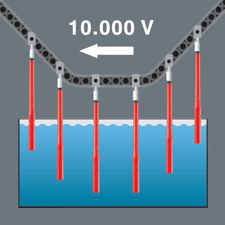 Kraftform Kompakt VDE 60 i/62 i/65 i/18, 18-teilig, Wera 05347107001