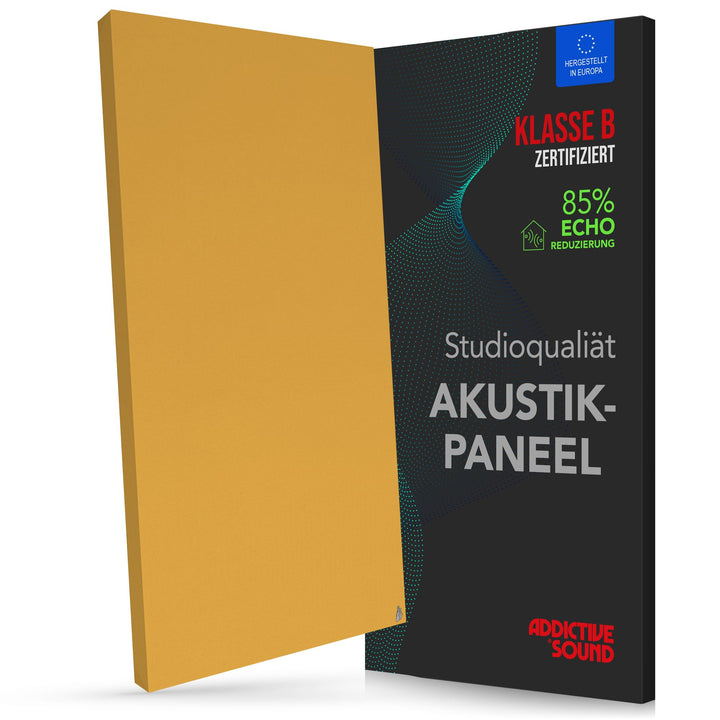 Addictive Sound Schallabsorber Wand Premium, Studioqualität-Akustikpaneel mit Akustikwolle, Klasse A