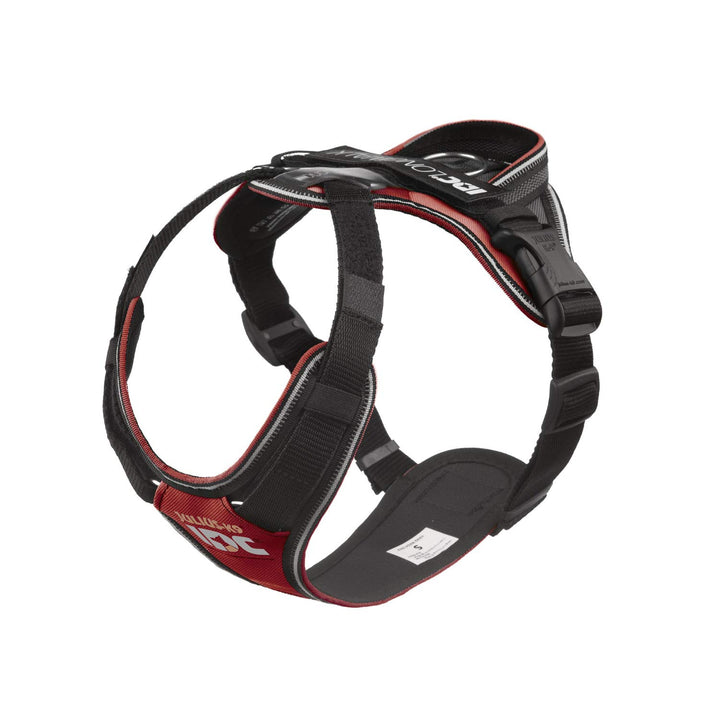 IDC Longwalk Geschirr, Rot-Grau, Grösse: S Rot-Grau S, Rot-Grau S