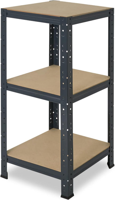 shelfplaza® 100x40x40cm Home Schwerlastregal anthrazit/Metallregal mit 3 Böden/Kellerregal Metall, G