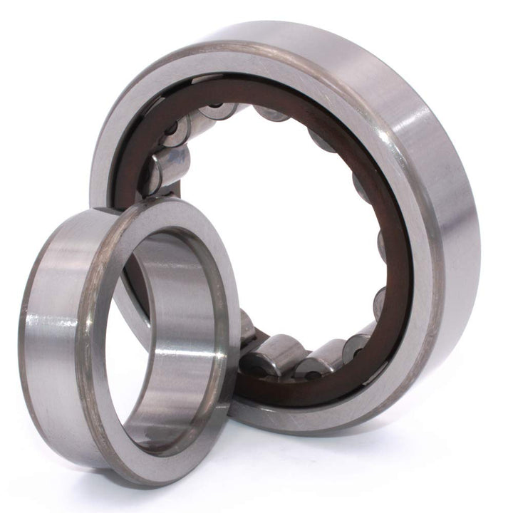 Zylinderrollenager NJ 205 ETC3 NSK 25X52X15 mm Innenring mit einer Borde Polyamidkäfig Lagerspiel C3